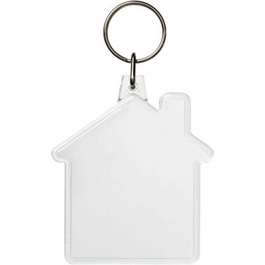 Logo trade promotional product photo of: Combo house-shaped keychain