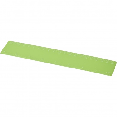 Logo trade promotional merchandise image of: Rothko 20 cm plastic ruler