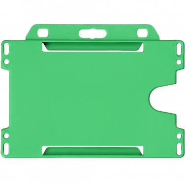 Logo trade promotional items image of: Vega plastic card holder