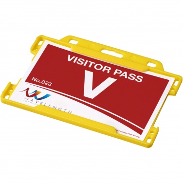 Logo trade promotional gifts picture of: Vega plastic card holder