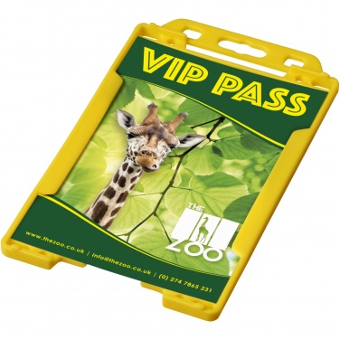 Logo trade promotional items picture of: Pierre plastic card holder