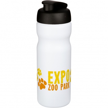 Logo trade promotional giveaway photo of: Baseline® Plus 650 ml flip lid sport bottle