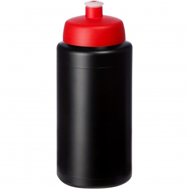 Logo trade promotional merchandise image of: Baseline® Plus grip 500 ml sports lid sport bottle