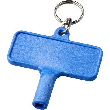 Logotrade promotional giveaways photo of: Largo plastic radiator key with keychain