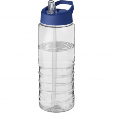 Logo trade promotional merchandise image of: H2O Active® Treble 750 ml spout lid sport bottle