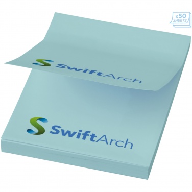 Logo trade corporate gifts picture of: Sticky-Mate® A8 sticky notes 50x75mm