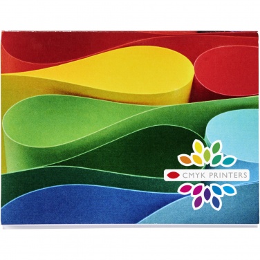 Logotrade promotional gift image of: Sticky-Mate® A7 soft cover sticky notes 100x75mm