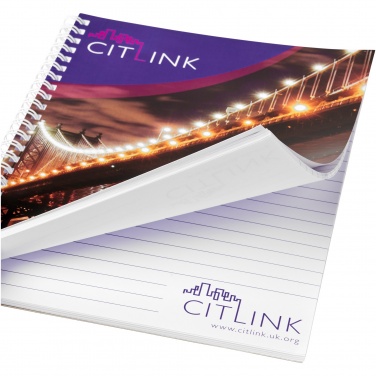 Logo trade promotional gifts image of: Desk-Mate® spiral A4 notebook