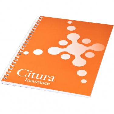 Logotrade promotional product picture of: Desk-Mate® A5 notebook synthetic cover