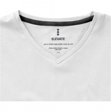 Logotrade promotional giveaways photo of: Kawartha short sleeve women's organic V-neck t-shirt
