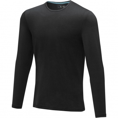 Logo trade promotional item photo of: Ponoka long sleeve men's organic t-shirt