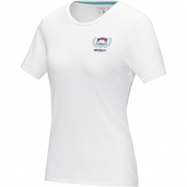 Logo trade business gift photo of: Balfour short sleeve women's organic t-shirt