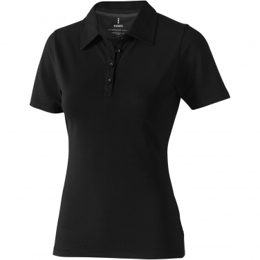 Logo trade corporate gifts picture of: Markham short sleeve women's stretch polo