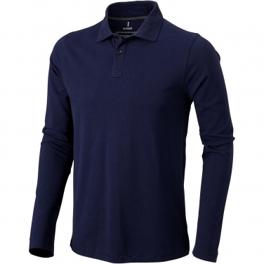 Logotrade promotional gift picture of: Oakville long sleeve men's polo