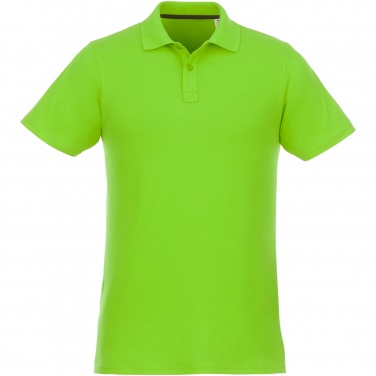 Logo trade corporate gifts image of: Helios short sleeve men's polo