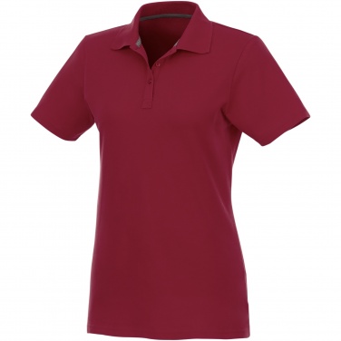 Logo trade promotional merchandise image of: Helios short sleeve women's polo