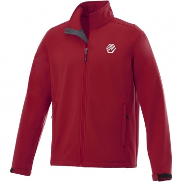 Logo trade promotional giveaways image of: Maxson men's softshell jacket