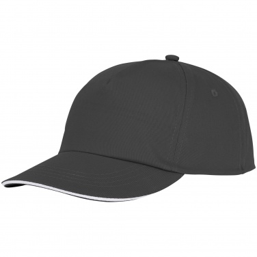 Logo trade promotional merchandise image of: Styx 5 panel sandwich cap