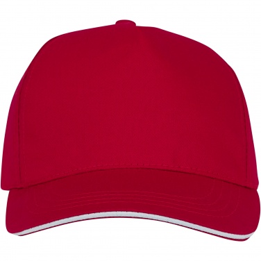 Logo trade promotional giveaways picture of: Ceto 5 panel sandwich cap