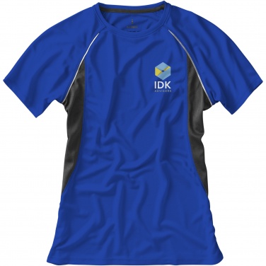 Logotrade promotional merchandise picture of: Quebec short sleeve women's cool fit t-shirt