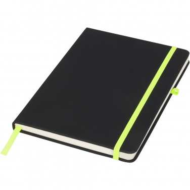 Logo trade promotional gifts picture of: Noir medium notebook