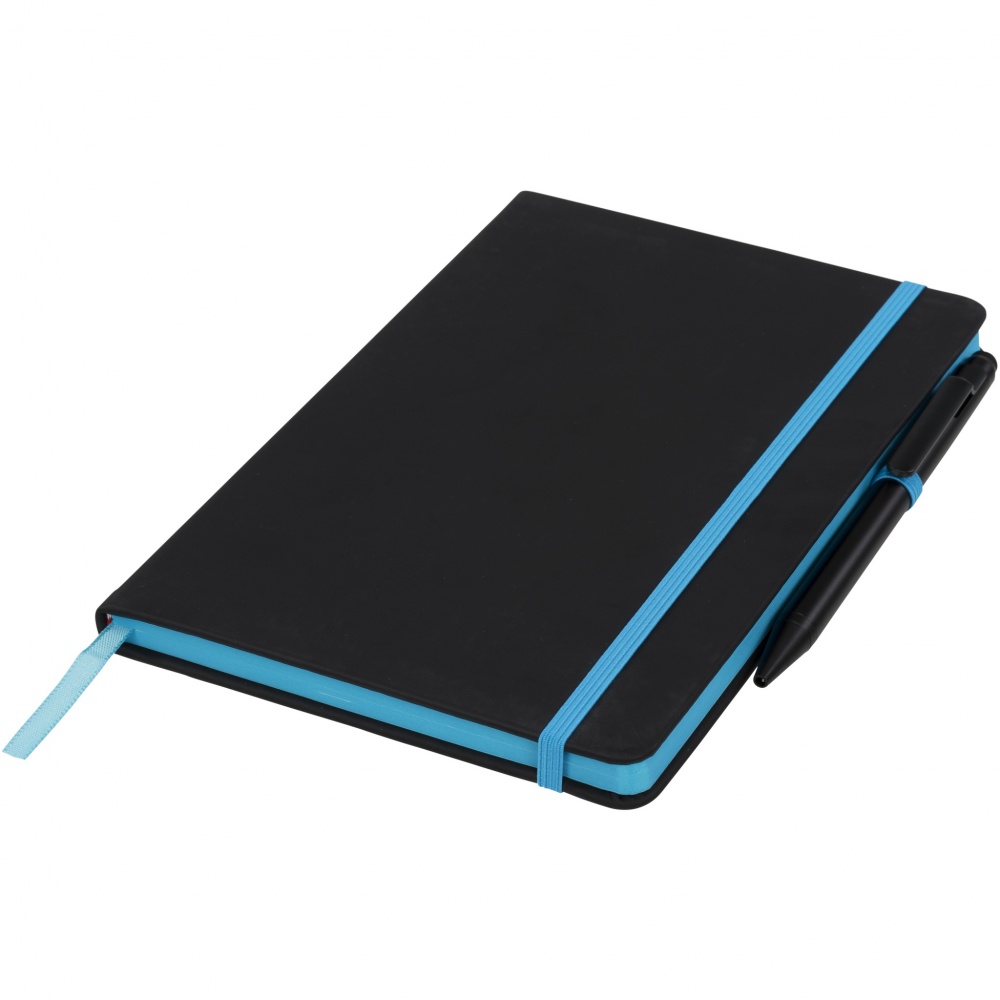 Logotrade business gifts photo of: Noir Edge medium notebook