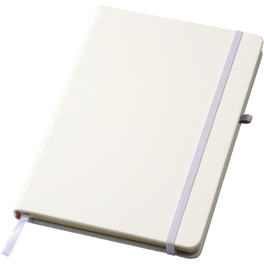 Logo trade promotional products image of: Polar A5 notebook with lined pages