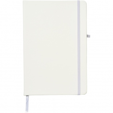 Logo trade promotional giveaway photo of: Polar A5 notebook with lined pages