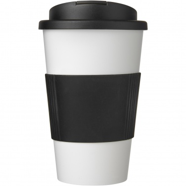 Logo trade promotional products picture of: Americano® 350 ml tumbler with grip & spill-proof lid
