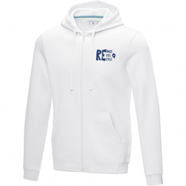 Logotrade promotional product picture of: Ruby men’s organic recycled full zip hoodie