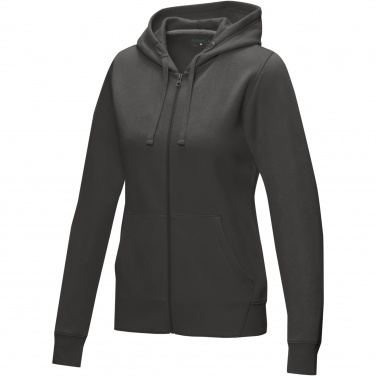 Logotrade corporate gifts photo of: Ruby women’s organic recycled full zip hoodie
