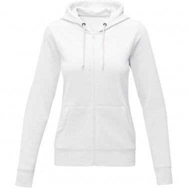 Logo trade promotional products image of: Theron women’s full zip hoodie