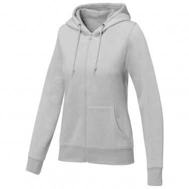 Logo trade corporate gifts image of: Theron women’s full zip hoodie