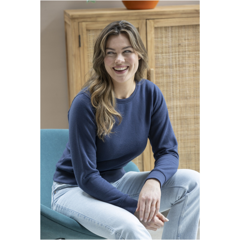 Logo trade promotional gifts image of: Zenon women’s crewneck sweater