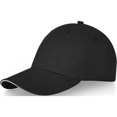 Logo trade corporate gift photo of: Darton 6 panel sandwich cap