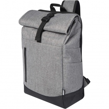 Logo trade promotional merchandise picture of: Hoss 15.6" roll-up laptop backpack 12L