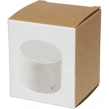 Logo trade promotional merchandise image of: Kikai wheat straw Bluetooth® speaker