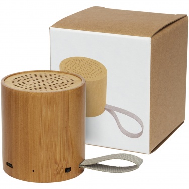 Logo trade promotional product photo of: Lako bamboo Bluetooth® speaker 