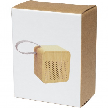 Logotrade promotional gift image of: Arcana bamboo Bluetooth® speaker