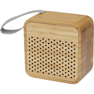 Logo trade promotional item photo of: Arcana bamboo Bluetooth® speaker