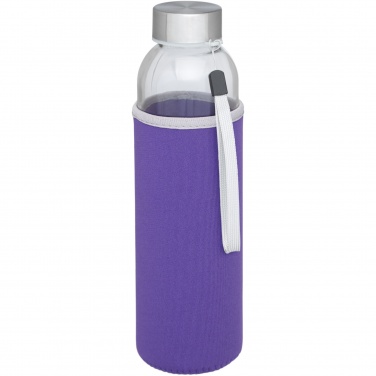 Logo trade promotional giveaways picture of: Bodhi 500 ml glass water bottle