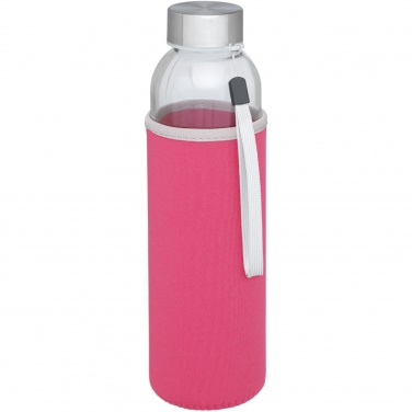 Logo trade advertising product photo of: Bodhi 500 ml glass water bottle