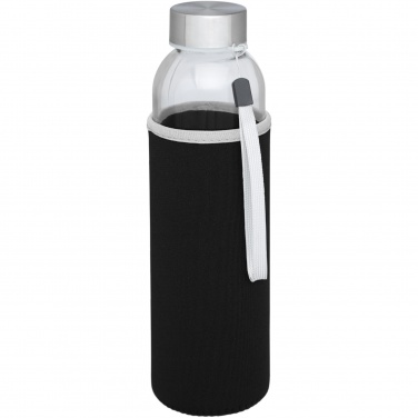 Logo trade promotional gifts image of: Bodhi 500 ml glass water bottle