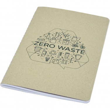 Logo trade promotional giveaways image of: Gianna recycled cardboard notebook