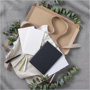 Logo trade promotional items image of: Fabia crush paper cover notebook