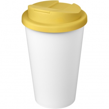 Logo trade business gift photo of: Americano® Eco 350 ml recycled tumbler with spill-proof lid