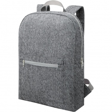 Logotrade promotional gift image of: Pheebs 450 g/m² recycled cotton and polyester backpack 10L