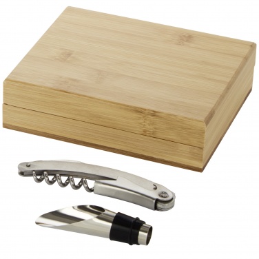 Logo trade corporate gifts image of: Merlou 2-piece wine set