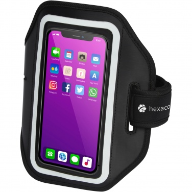 Logotrade promotional gift picture of: Haile reflective smartphone bracelet with transparent cover