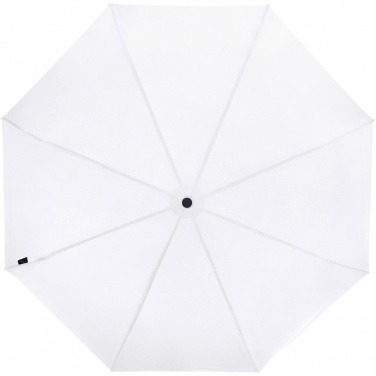 Logo trade advertising products image of: Birgit 21'' foldable windproof recycled PET umbrella